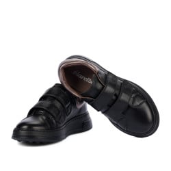 Baskets femme 6008-1sc noir combiné