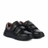 Baskets femme 6008-1sc noir combiné