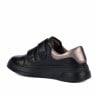 Baskets femme 6008-1sc noir combiné