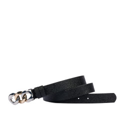 Ceinture femme 47m noir estampé