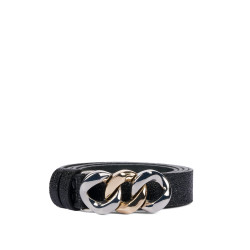 Ceinture femme 47m noir estampé