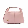Sac à main pour femme 037g camoscio rose bébé