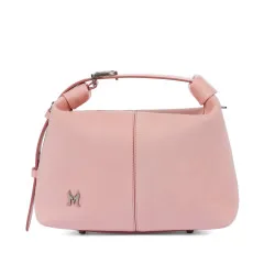 Sac à main pour femme 037-1g 01 daim rose bébé