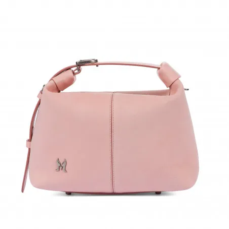 Sac à main pour femme 037-1g 01 daim rose bébé