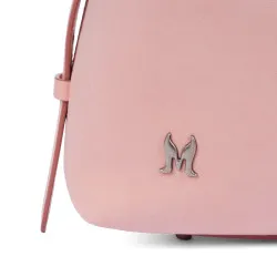 Sac à main pour femme 037-1g 01 daim rose bébé