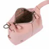 Sac à main pour femme 037-1g 01 daim rose bébé