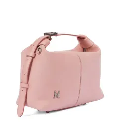 Sac à main pour femme 037-1g 01 daim rose bébé