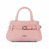 Sac à main femme 056g 01 camoscio rose bébé