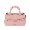 Sac à main femme 056g 01 camoscio rose bébé