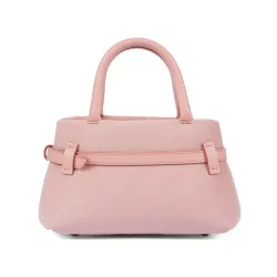 Sac à main femme 056g 01 camoscio rose bébé