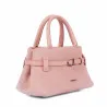 Sac à main femme 056g 01 camoscio rose bébé
