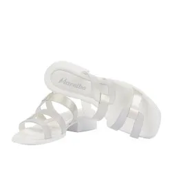 Sandales femme 5130 blanc nacré