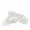Sandales femme 5130 blanc nacré