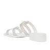 Sandales femme 5130 blanc nacré