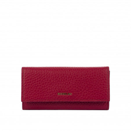 Portefeuille femme 207g bordeaux éléphant