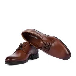 Chaussures élégantes pour hommes 933 en cognac