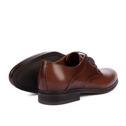 Chaussures élégantes pour hommes 933 en cognac