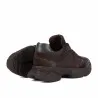 Baskets femme 6102 chocolat combiné