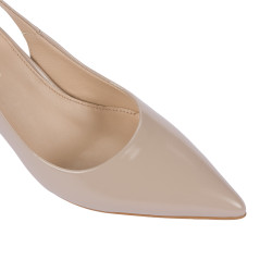 Sandales femme 1328 vernis sable