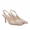 Sandales femme 1328 vernis sable