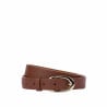 Ceinture femme 35m biz marron
