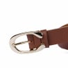 Ceinture femme 35m biz marron