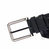 Ceinture hommes 18b noir+croco noir