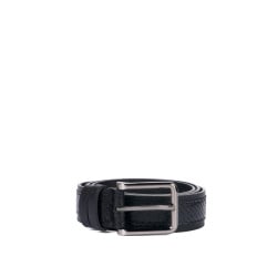 Ceinture hommes 18b noir+serpent noir