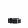 Ceinture hommes 18b noir+serpent noir