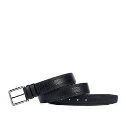 Ceinture hommes 18b noir+serpent noir