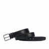 Ceinture hommes 18b noir+serpent noir