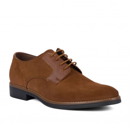 Chaussures casual homme 9006 velours camel