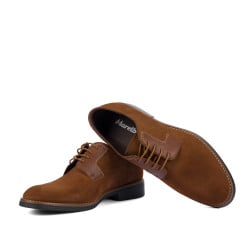 Chaussures casual homme 9006 velours camel