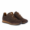 Baskets femme 6104 bufo café combiné