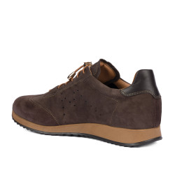 Baskets femme 6104 bufo café combiné