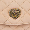 Sac à main femme en bandoulière 048g camoscio nude