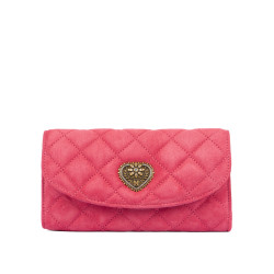 Sac à main femme à bandoulière 048g daim rose Barbie