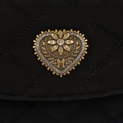 Sac à bandoulière femme 048g daim noir