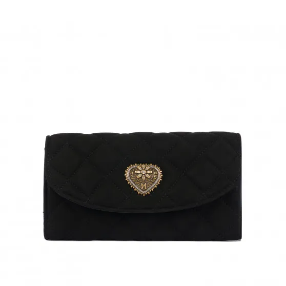 Sac à bandoulière femme 048g daim noir