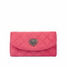 Sac à main femme 048g 01 daim rose barbie