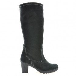 Bottes femme 3258 noir velours