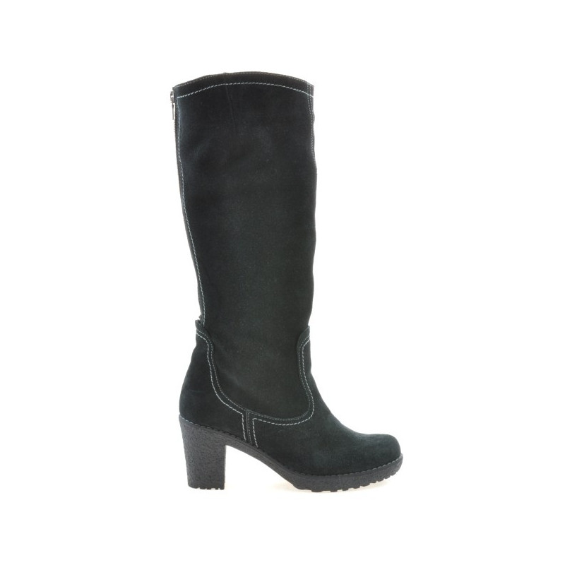 Bottes femme 3258 noir velours