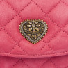 Sac à main femme à bandoulière 048g daim rose Barbie
