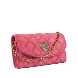 Sac à main femme à bandoulière 048g daim rose Barbie