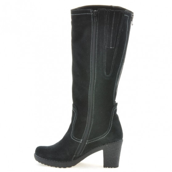 Bottes femme 3258 noir velours