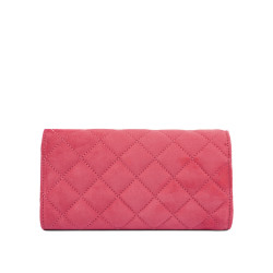 Sac à main femme 048g 01 daim rose barbie