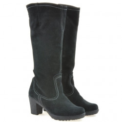 Bottes femme 3258 noir velours