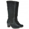 Bottes femme 3258 noir velours