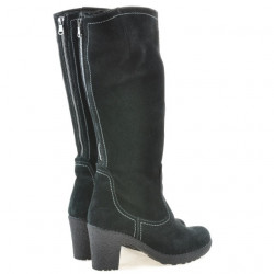 Bottes femme 3258 noir velours