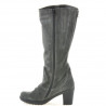 Bottes femme 3258 anthracite velours
